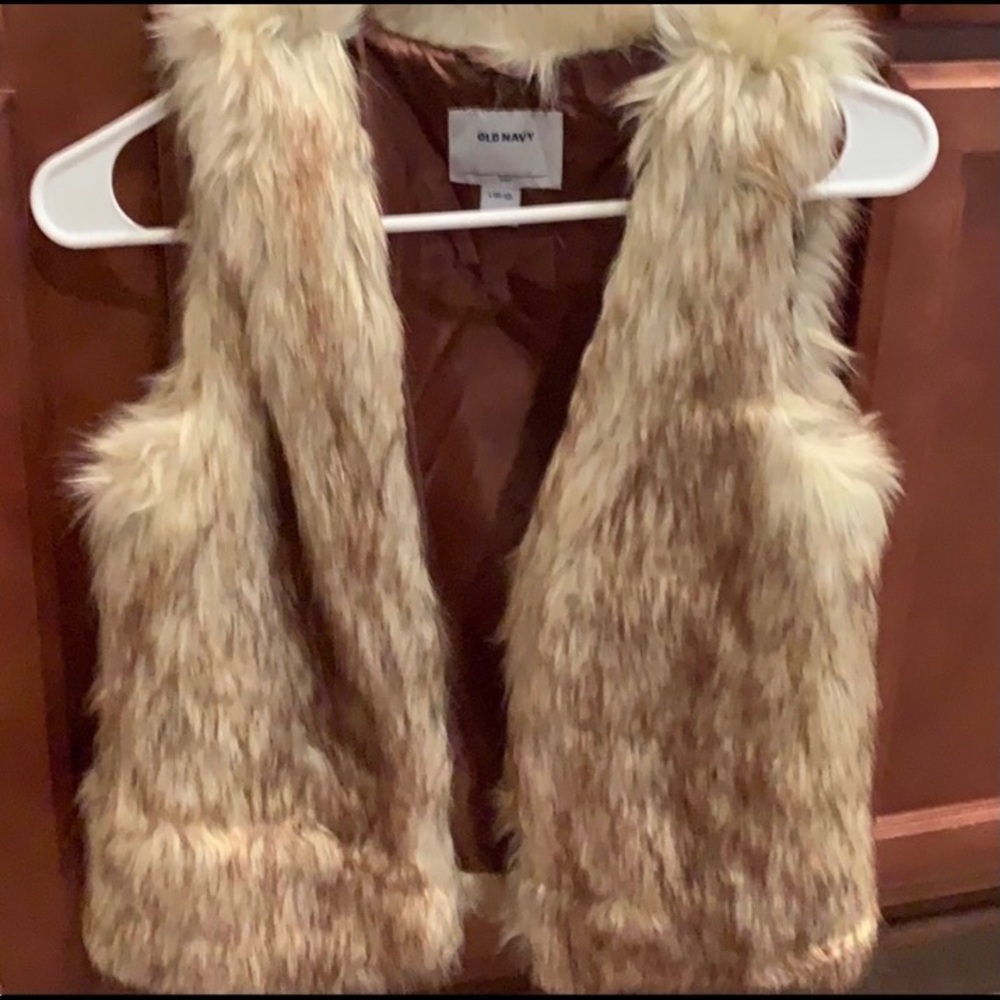 Girls Fur Vest